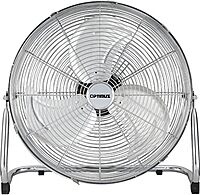 Optimus F-4122 F-4122 3-Speed 40-Watt 12-In. Industrial-Grade High-Velocity Floor Fan