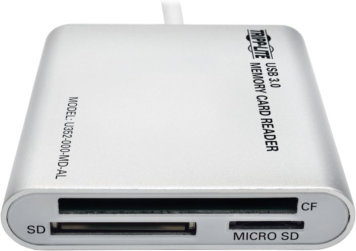 Tripp Lite USB 3.0 SuperSpeed Memory Card Reader/Writer