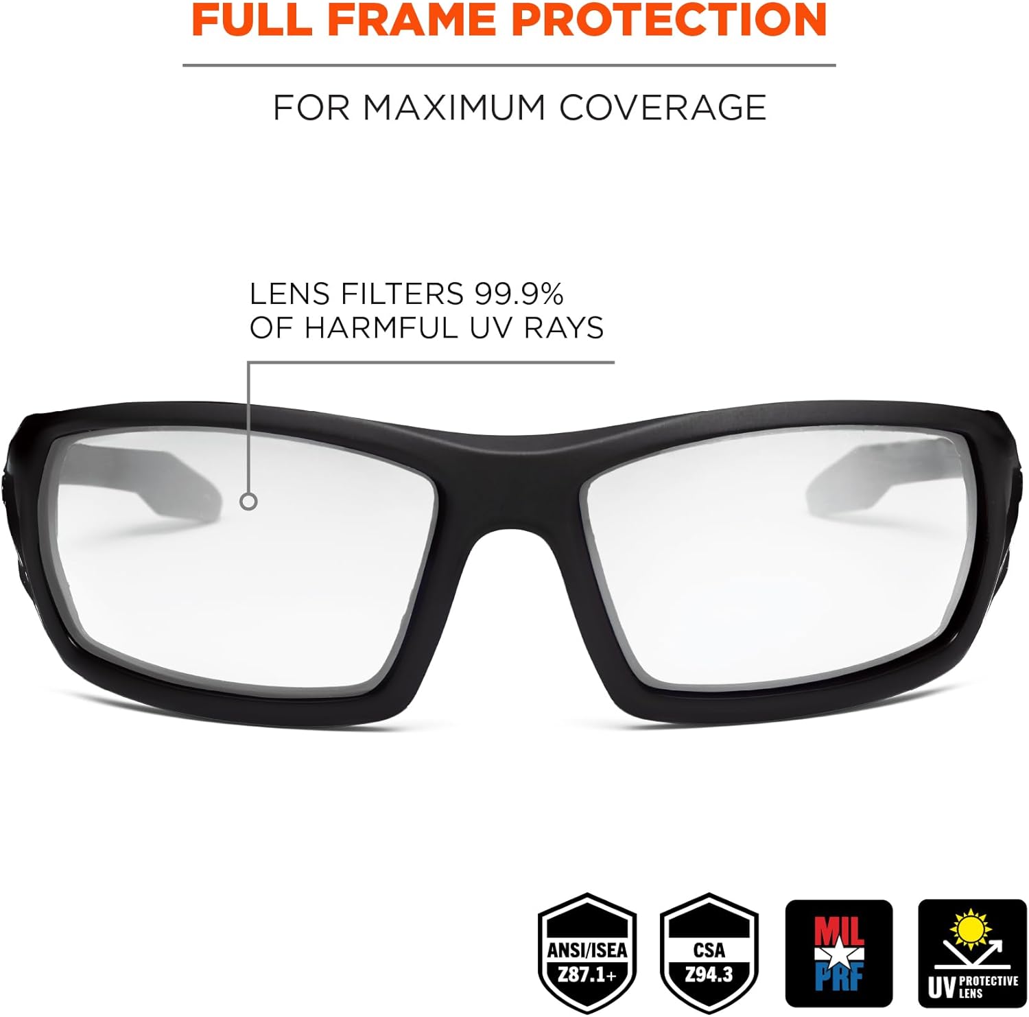 Ergodyne Skullerz ODIN Safety Glasses
