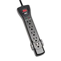 Tripp Lite 7-Outlet Surge Protector Power Strip with Right-Angle Plug