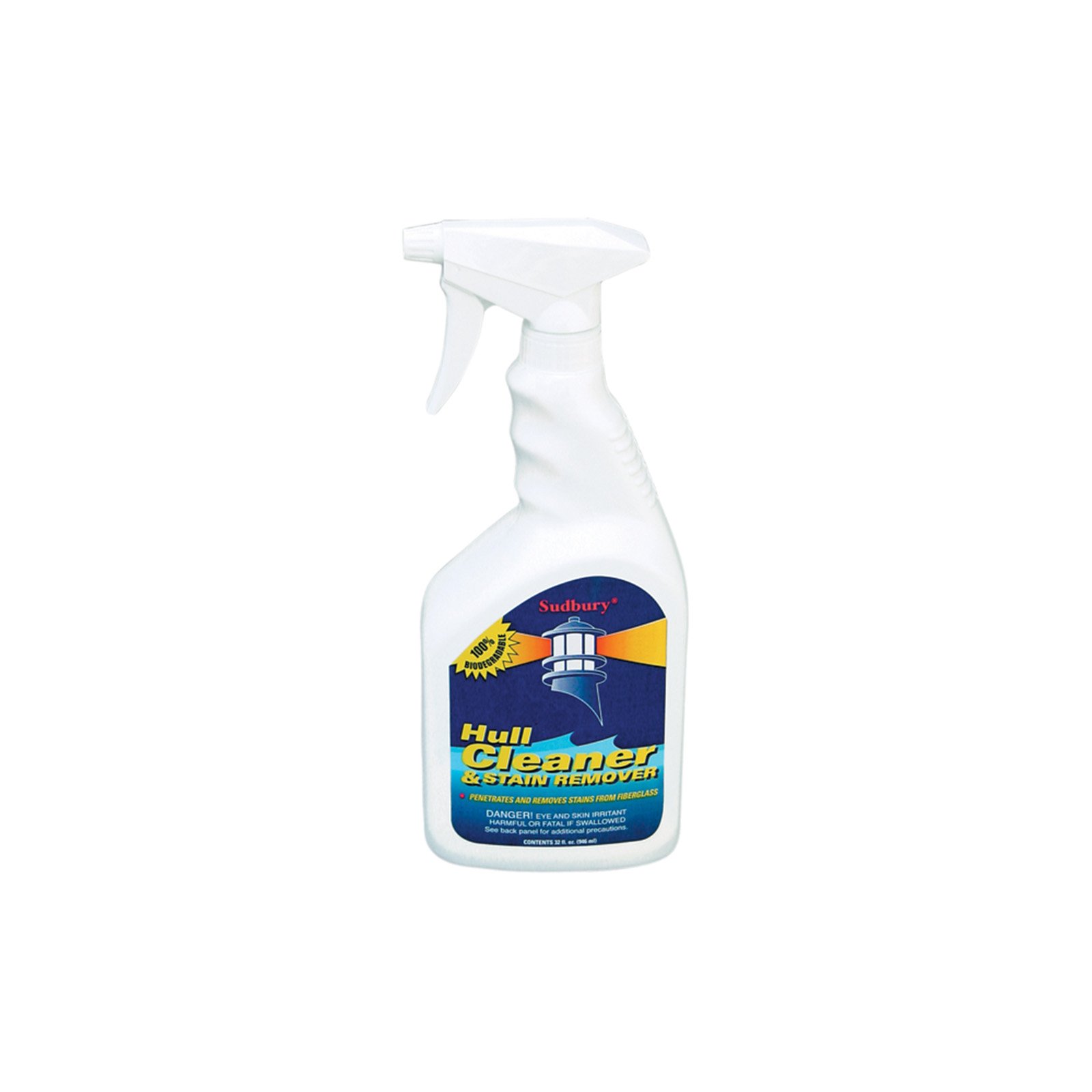 Sudbury 815Q Hull Cleaner and Stain Remover, 1-Quart, 32 oz.