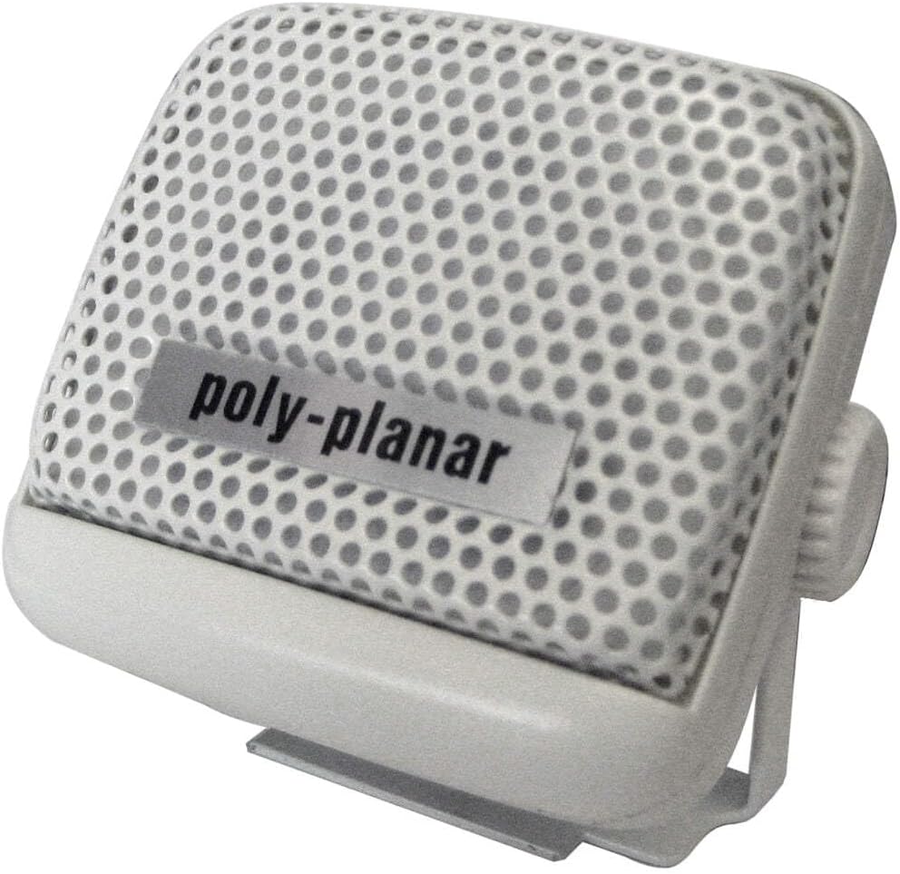 PolyPlanar VHF Extension Speaker - 8W Surface Mount - (Single) White