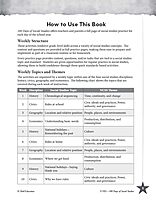 180 Days: Social Studies, Early Elementary Social Studies for Kindergarten Practice Workbook for Classroom and Home