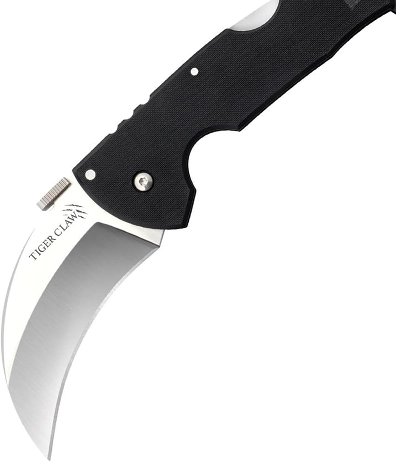 Cold Steel Tiger Claw Hawkbill Folding Knife with S35VN and G-10 Handle