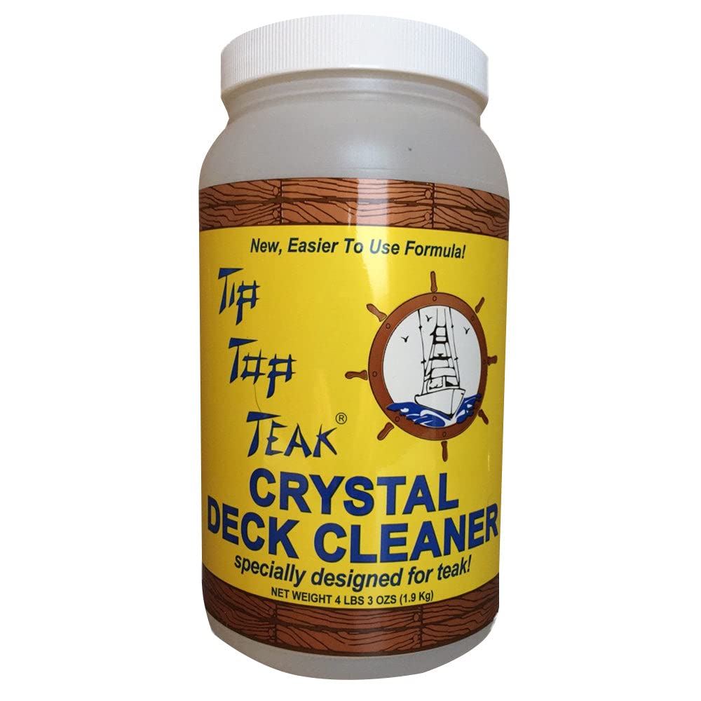 SUDBURY TC2001 Tip Top Teak Crystal Deck Cleaner - 1/2 Gallon 1 Count (Pack of 1)