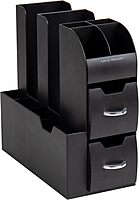 MIND READER Cup and Condiment Station Countertop Organizer