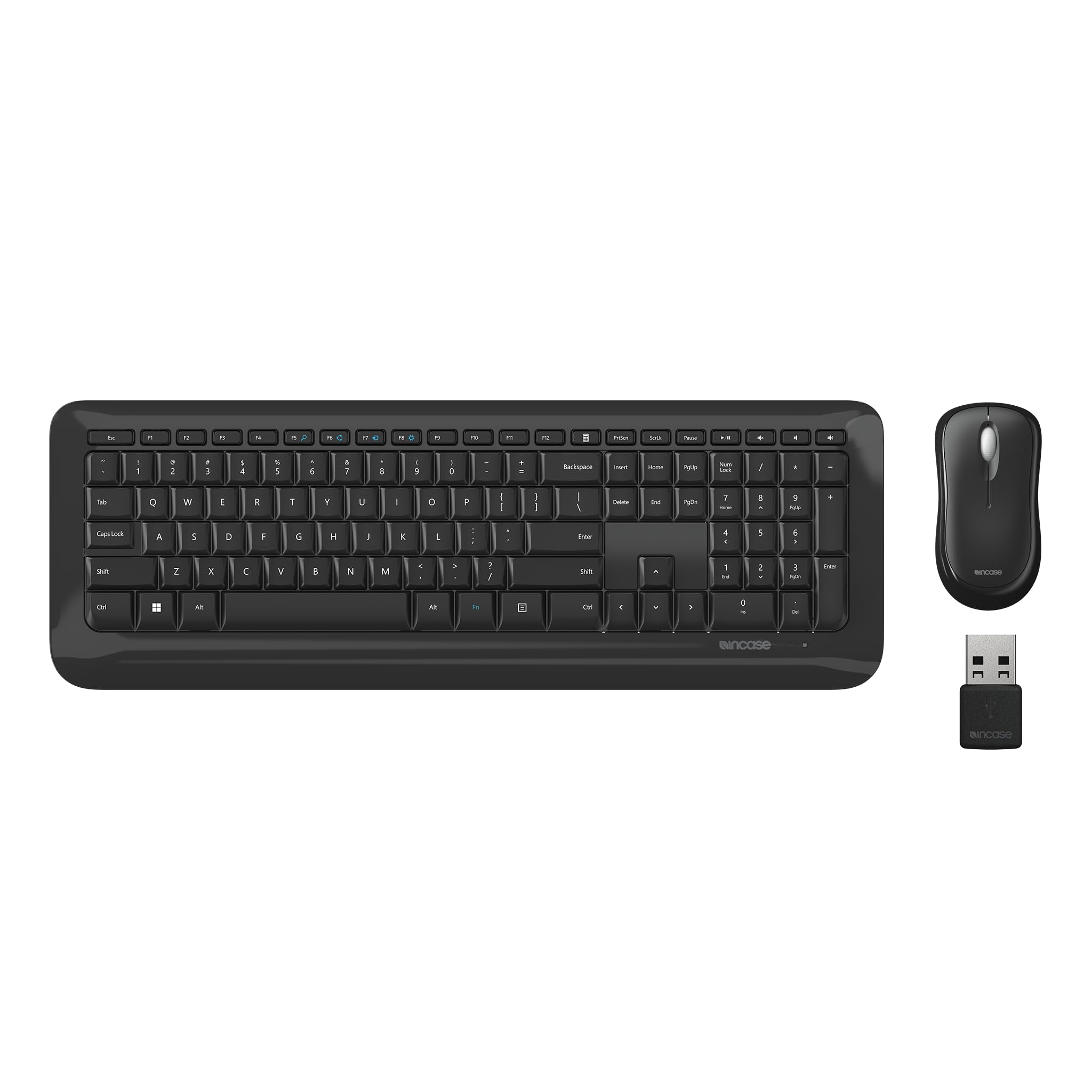 Incase Desktop 850 Keyboard & Mouse Combo – Designed by Microsoft –Wireless Connection, Precision Tracking