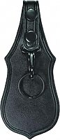 Duty Belt Key Holder, Belt-Mounted, Synthetic Leather