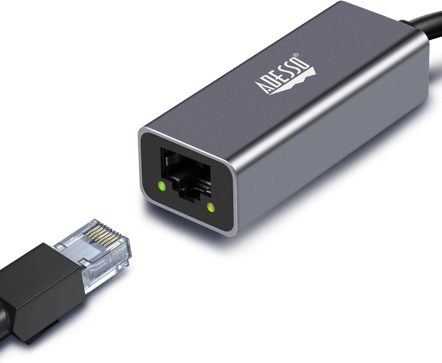 AUH-5000 USB-C to Ethernet Network Adapter - Gigabit Speed, Aluminum Alloy Case, LED Indicator, Plug & Play