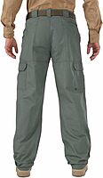 5.11 Tactical Men's Cargo Work Pants, Regular Fit, 100% Cotton Canvas, 7 Pockets, Style 74251ABR