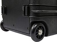 Monoprice Weatherproof Hard Case - 22 x 14 x 10 Inches, With Wheels and Customizable Foam, Shockproof, IP67