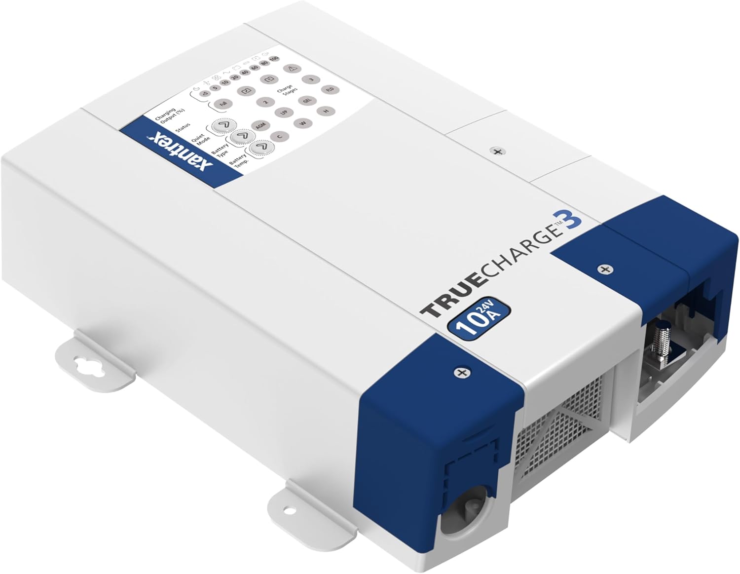 Xantrex 804-2410-10 TRUEcharge3 Multistage Charger - 24V/10A, Hardwire, 3-Bank
