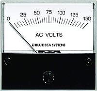Blue Sea Systems 9353 AC Analog Voltmeter (0-150 Volts AC)