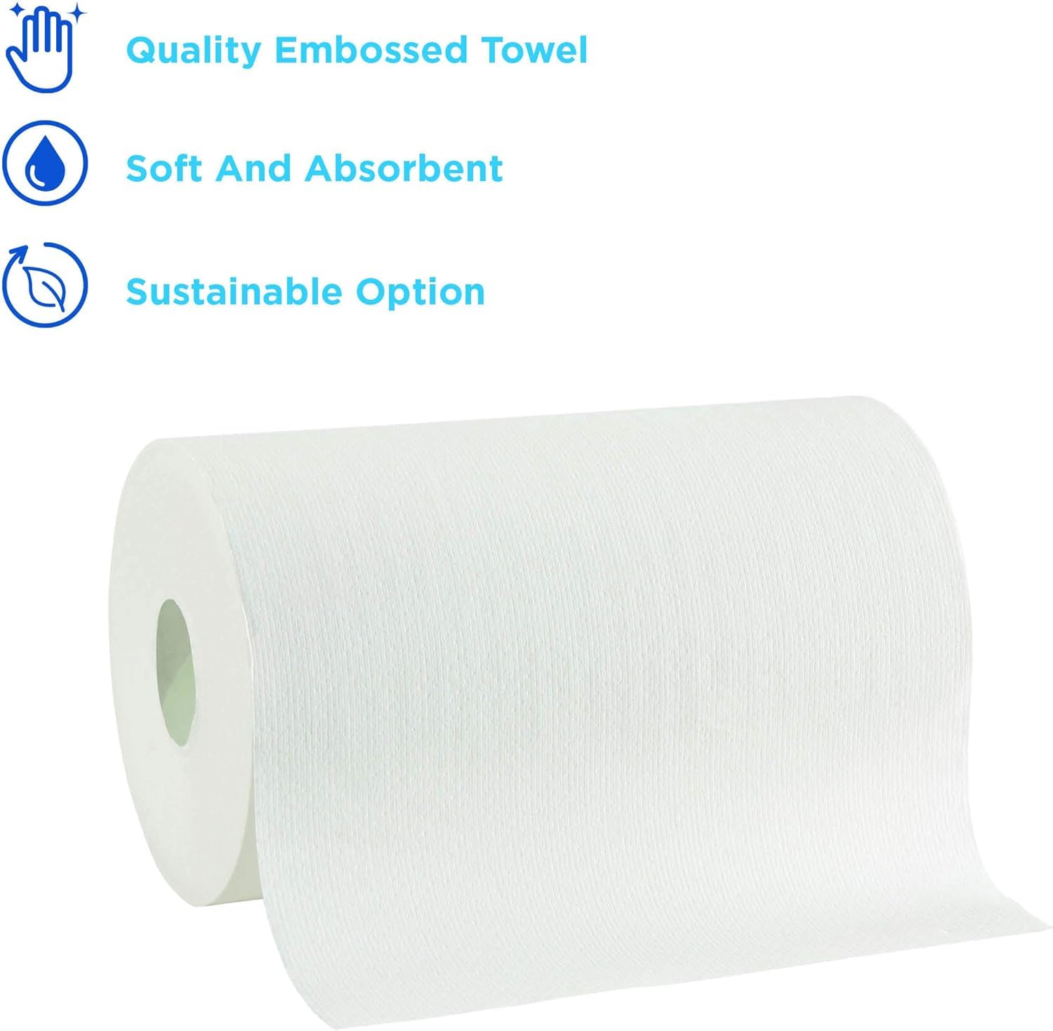 Pacific Blue Ultra 9” Paper Towel Roll (Previously Branded SofPull) by GP PRO (Georgia-Pacific), White, 26610, 400 Feet Roll