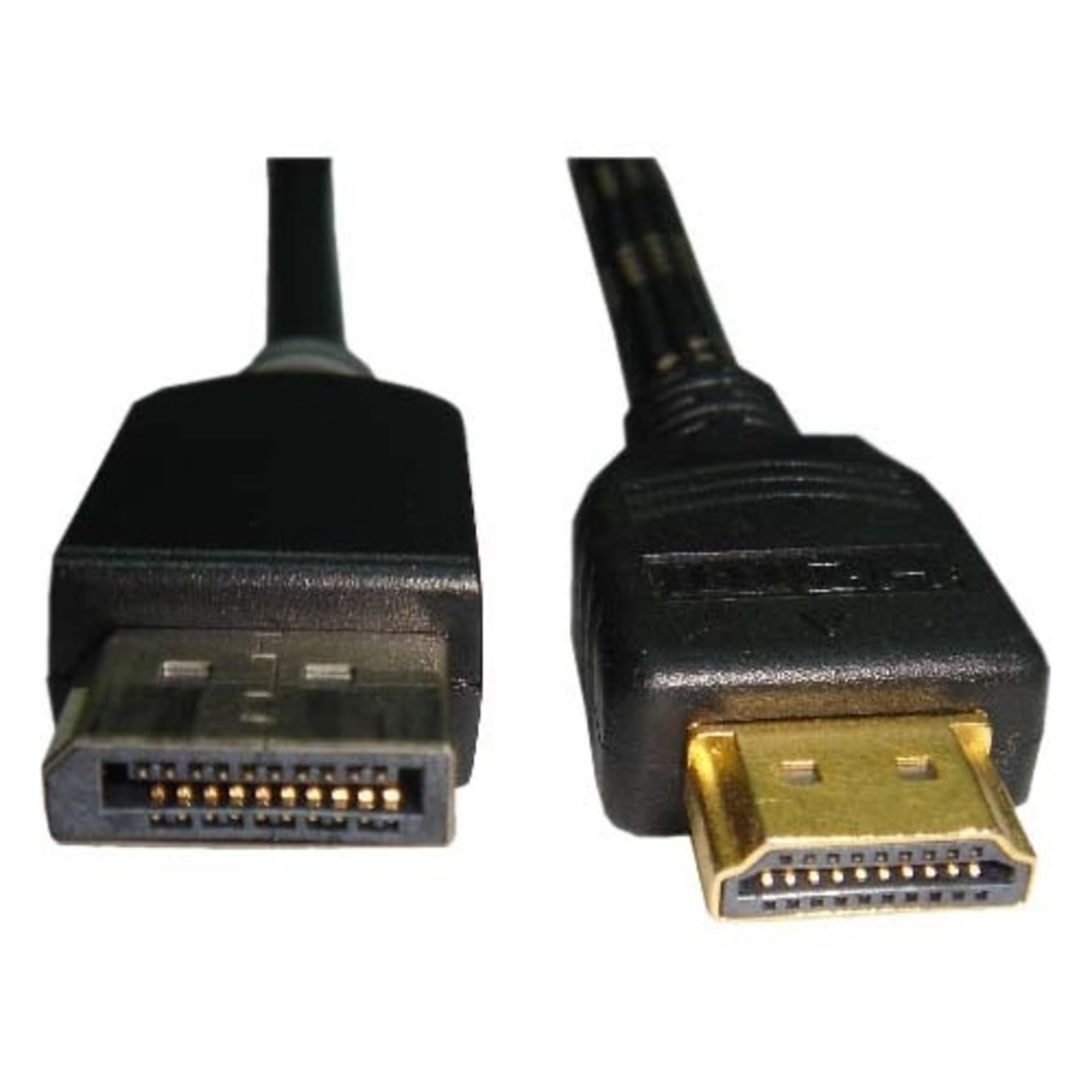 UNC Group - Adapter cable - DisplayPort male to HDMI male - 15 ft - black - 4K support