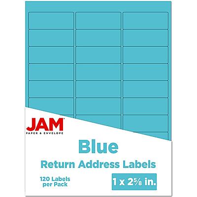 JAM PAPER Mailing Address Labels - Self-Adhesive Rectangular
