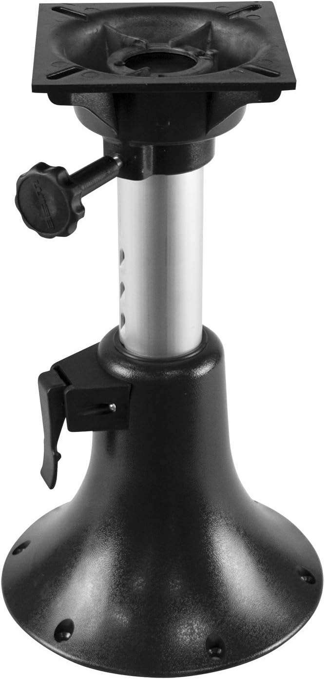 WISE 8WD1500 13-18" Adjustable Aluminum Bell Pedestal w/ Seat Spider Mount