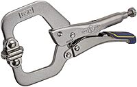 IRWIN VISE-GRIP Welding Pliers, Fast Release, C-Clamp Locking with Swivel Pads, 6-Inch (IRHT82587)