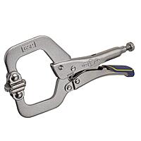 IRWIN VISE-GRIP Welding Pliers, Fast Release, C-Clamp Locking with Swivel Pads, 6-Inch (IRHT82587)