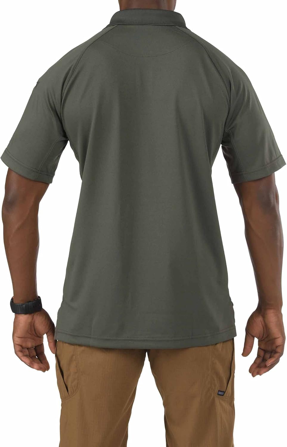 5.11 Tactical Men's Performance Short Sleeve Polo, 100% Polyester, Moisture Wicking, Style 71049