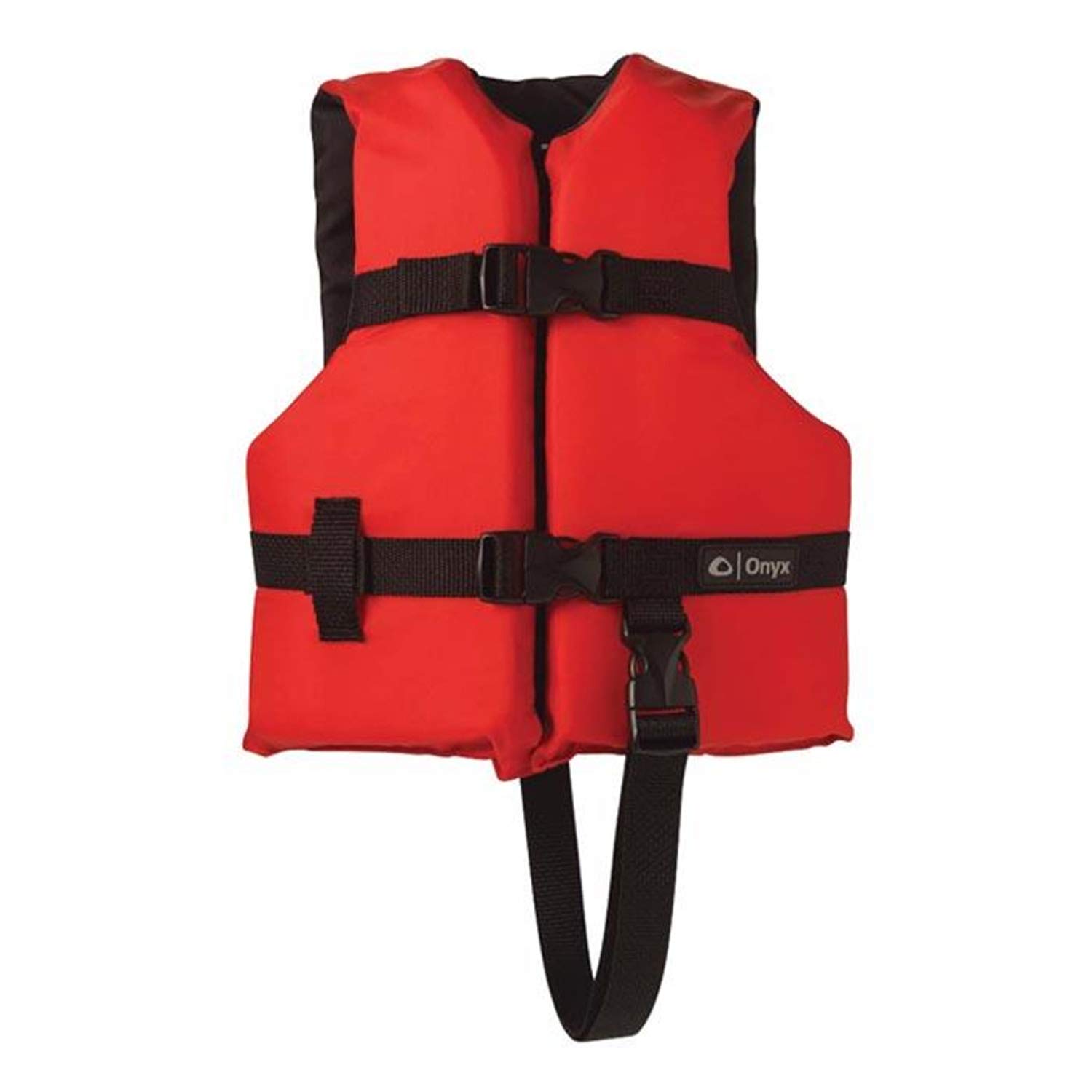 Onyx Nylon General Purpose Life Jacket - Child 30-50lbs - Red
