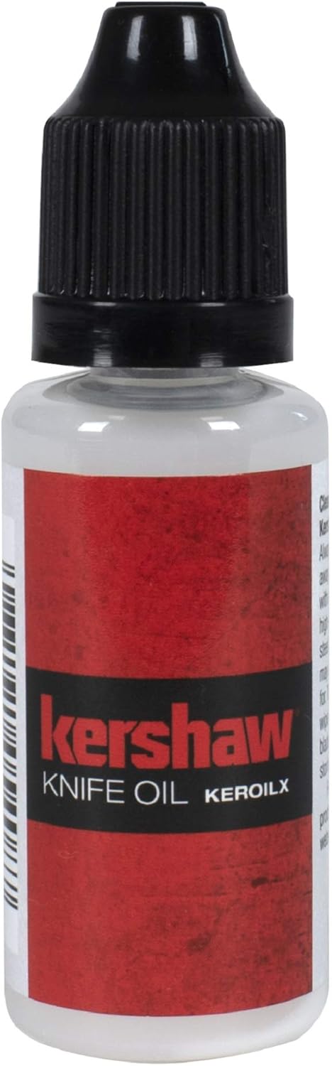Kershaw Knife Oil (0.4 fl oz); Engineered to Protect and Enhance the Folding Mechanisms of Any Knife; Keeps Knives Sharp