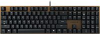 Cherry KC 200 MX Mechanical Office Keyboard with New MX2A switches. Modern Design with Metal Plate Frame. (Bronze withMX2A