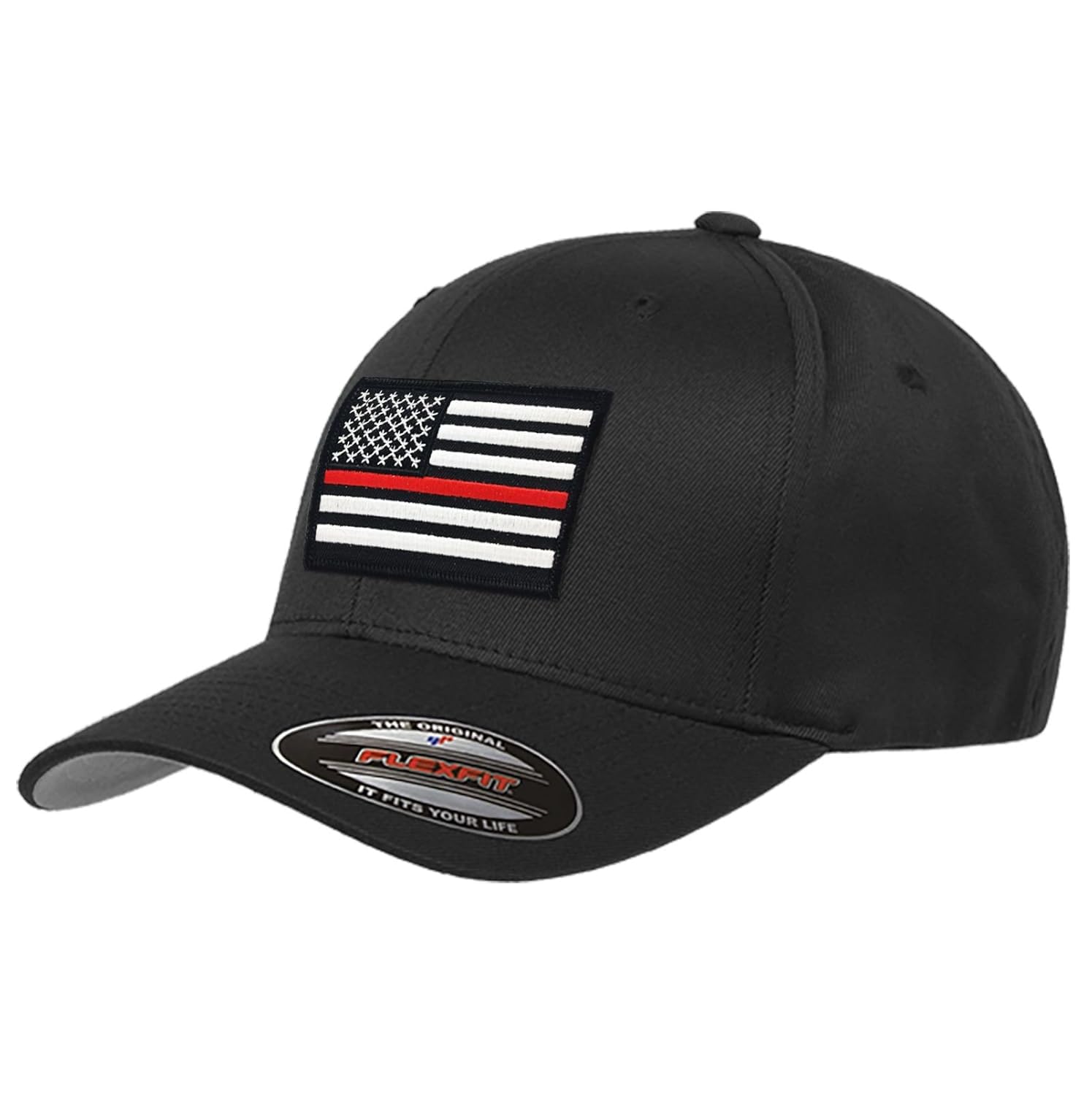 THIN BLUE LINE USA Flexfit American Flag Baseball Cap