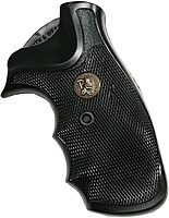 Pachmayr 03249 Gripper Grips, S&W J Frame Round Butt,Black