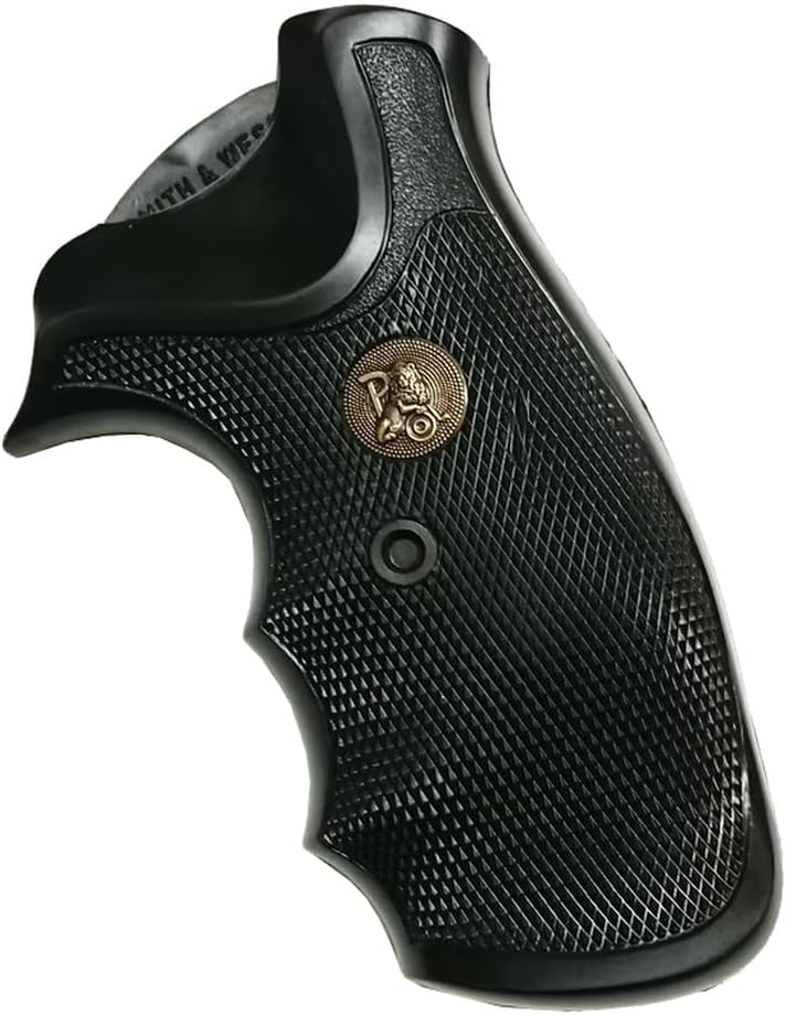 Pachmayr 03249 Gripper Grips, S&W J Frame Round Butt,Black