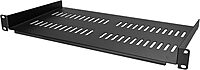 StarTech.com 1U Vented Server Rack Cabinet Shelf - Fixed 10in Deep Cantilever Rackmount Tray for 19in Data/AV/Network