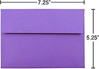 JAM PAPER Colored Envelopes - Recycled 24 lb Gummed Closure