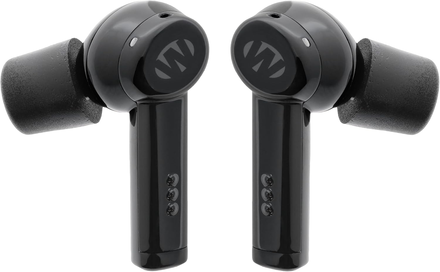 Walker's Disrupter Bluetooth Earbuds - Active Lifestyle Ear Protection Hearing Enhancement Noise-Cancelling Rechargeable