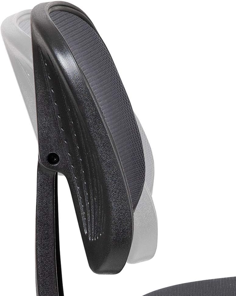 Flash Furniture Flash Fundamentals Mesh Mid-Back Swivel Task Office Chair with Pivot Back