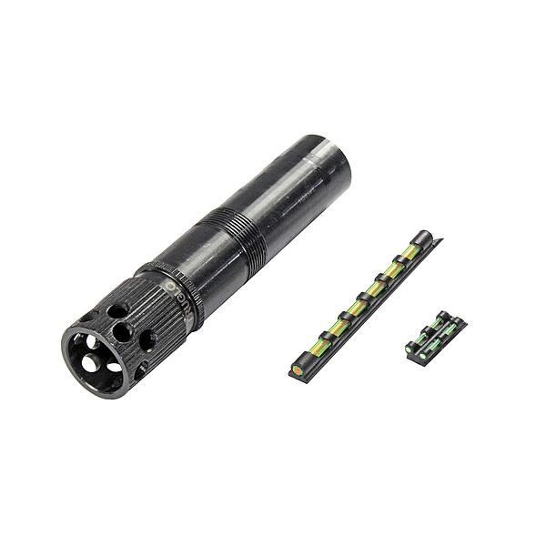 TRUGLO Strut Stopper Xtreme Combo with Gobble-Dot Universal Dual-Color Turkey Sight and CNC-Machined Choke Tube 12 GA