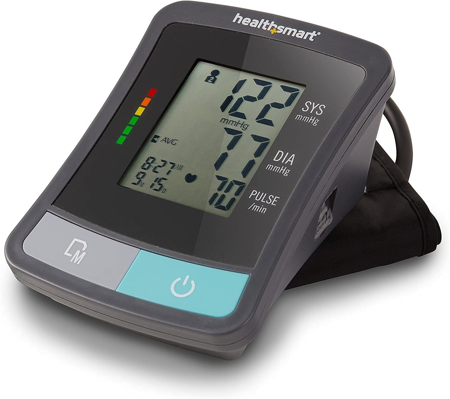 HealthSmart Digital Blood Pressure Monitor (Upper Arm & Wrist)