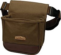 Uncle Mike's Deluxe Canvas Shell Pouch (Brown, One Size)