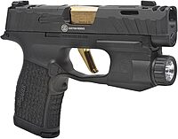 SIG SAUER Foxtrot365XR 550 Lumens Compact Durable Tactical Pistol Light with Instant Activation Tact Switch for P365 Models