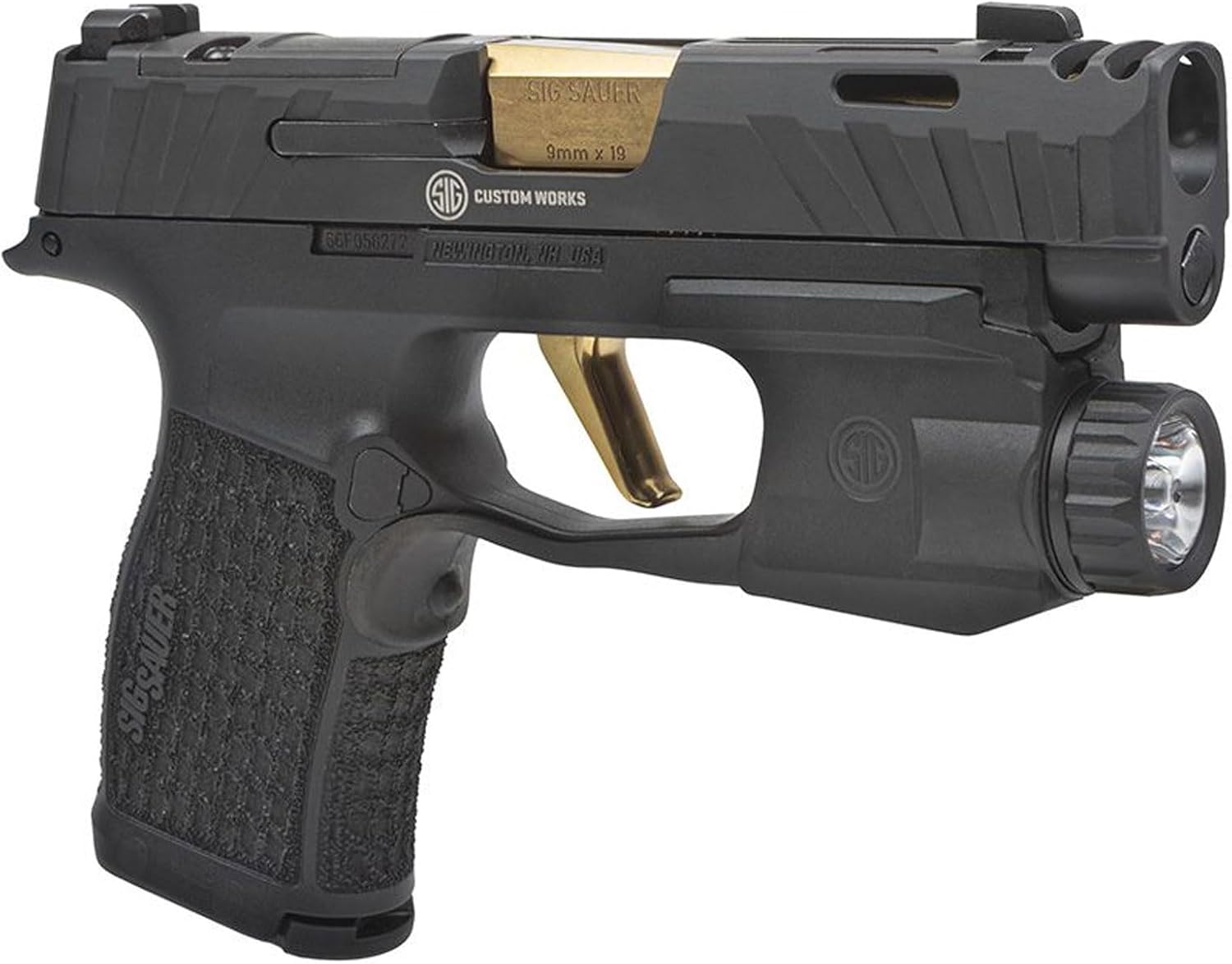 SIG SAUER Foxtrot365XR 550 Lumens Compact Durable Tactical Pistol Light with Instant Activation Tact Switch for P365 Models
