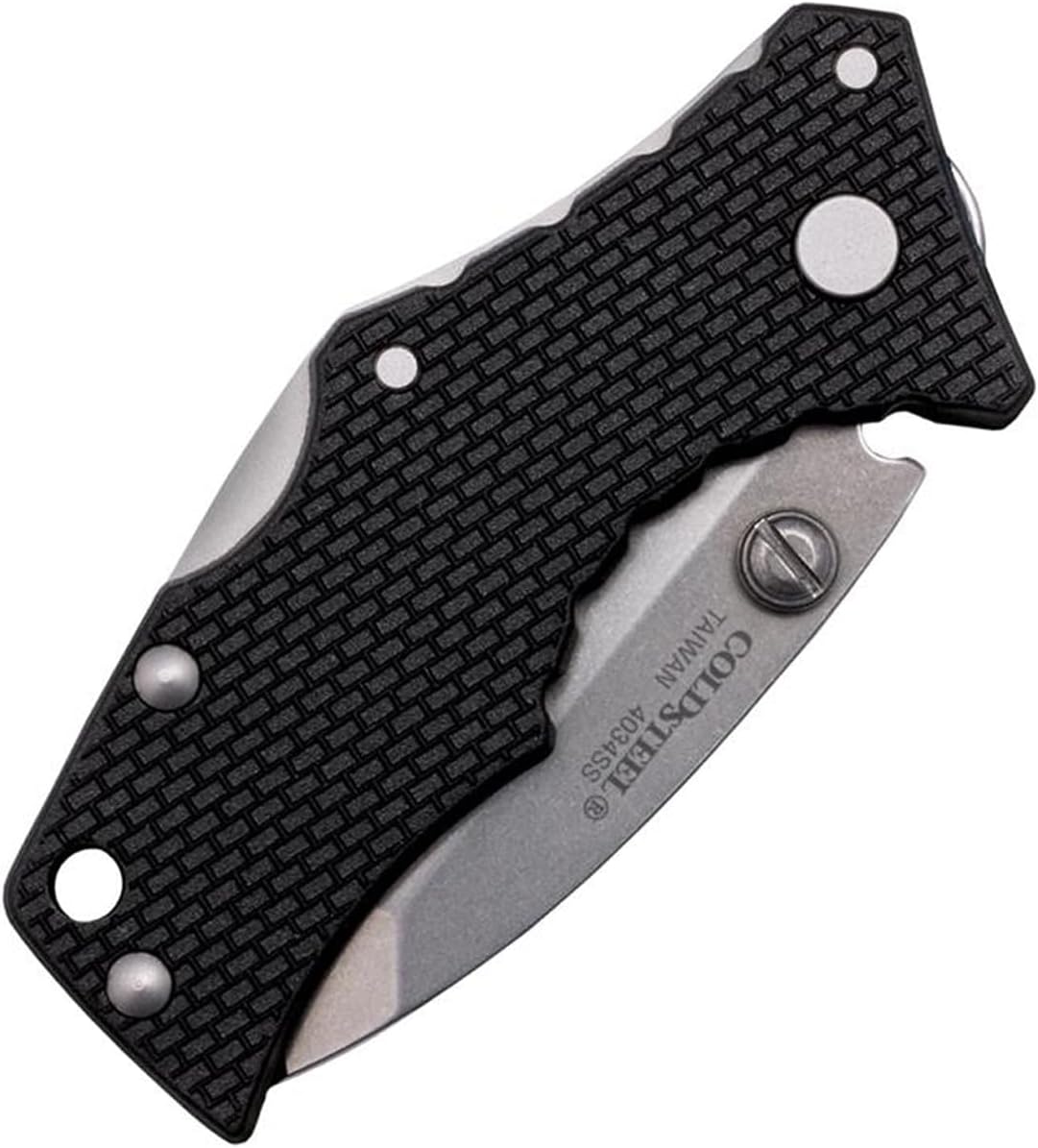 COLD STEEL Micro Recon 1 2" 4034 SS Folding Knife - Griv-Ex Handle, Tri-Ad Lock