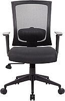 Boss Office Products Mesh-Back Task Chair, Black