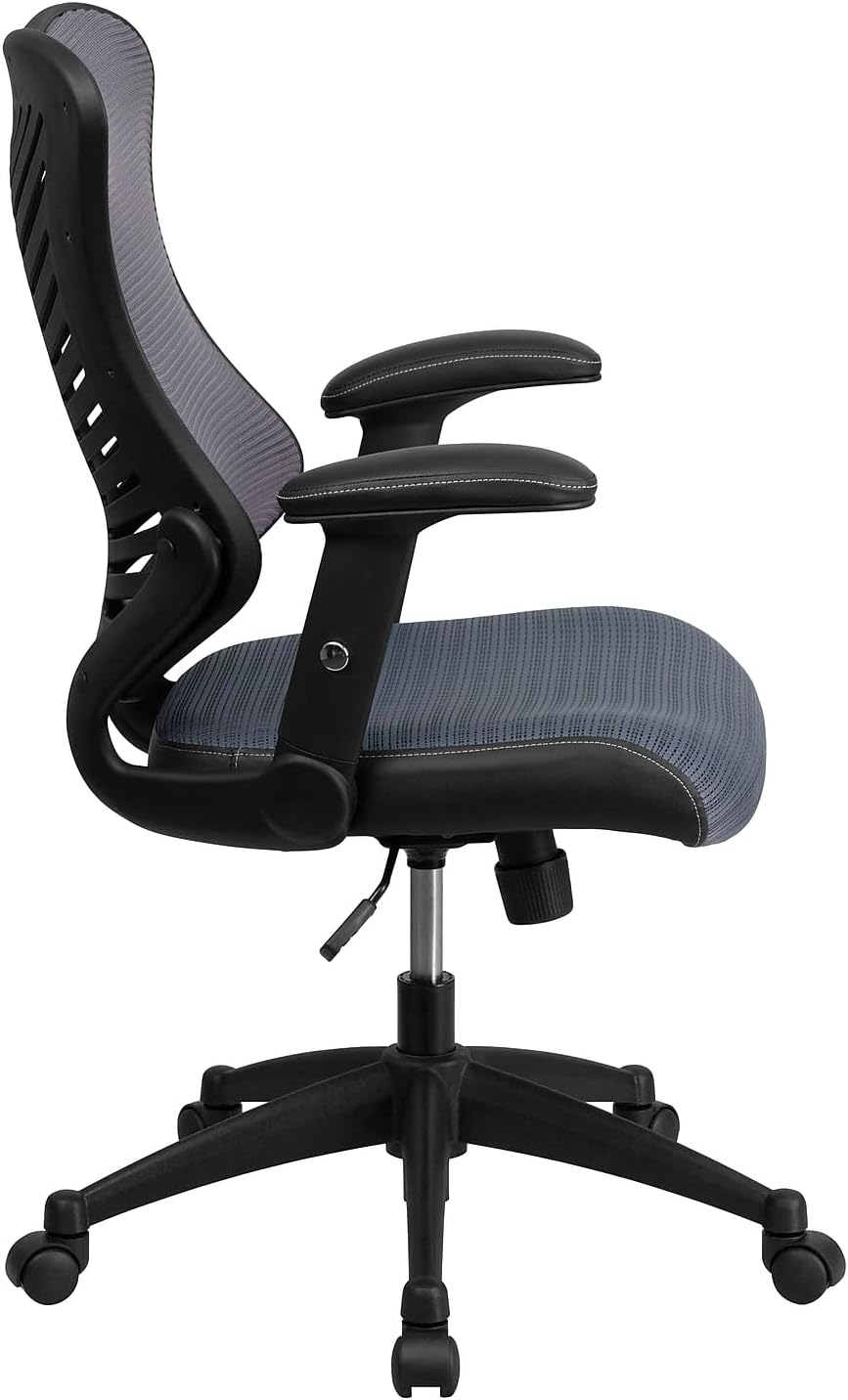 FLASH FURNITURE Kale High Back Designer Mesh Executive Swivel Ergonomic Office Chair
