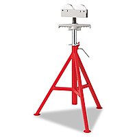 RJ-99 High Pipe Stand, 32" to 55" High, Red