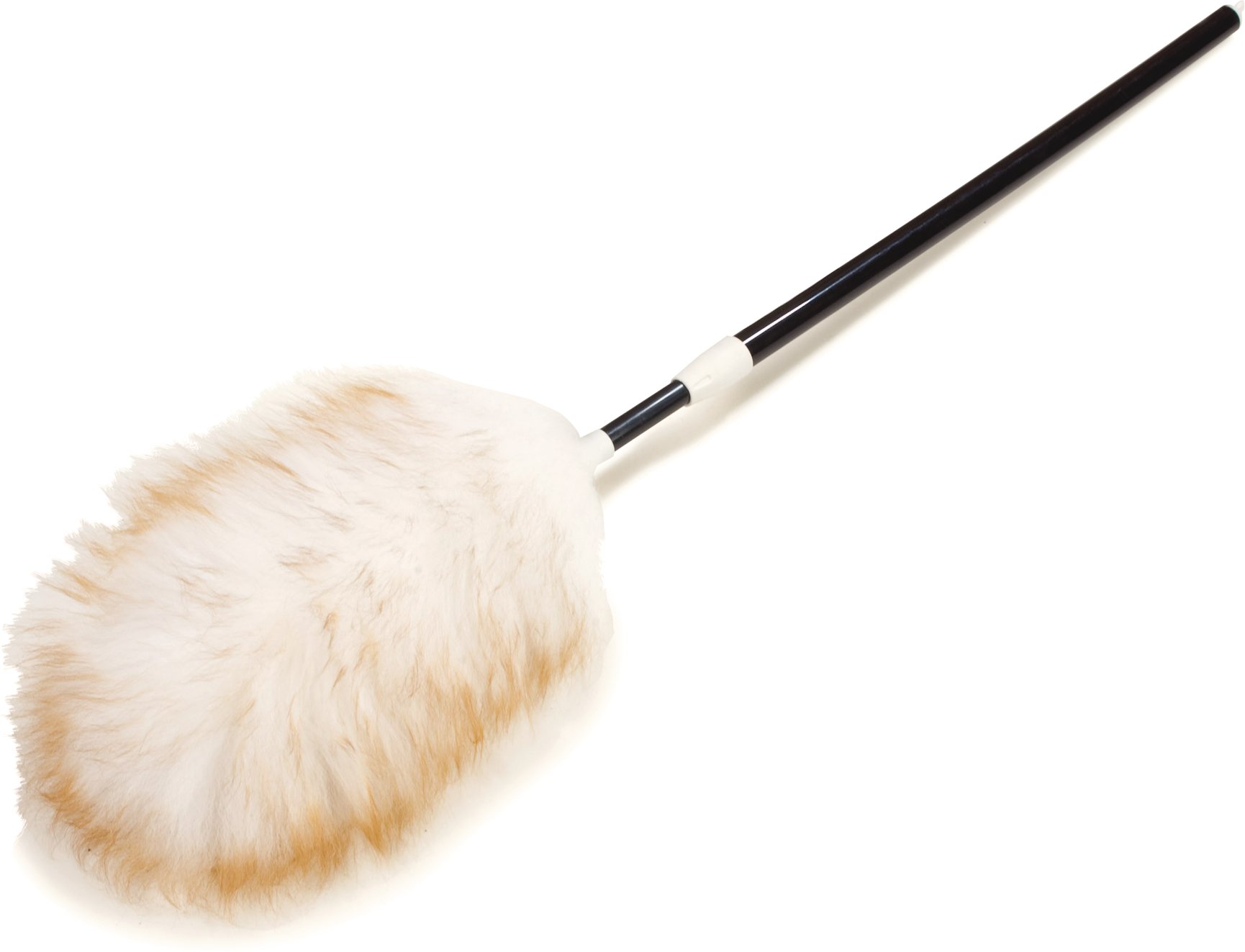 Carlisle Flo-Pac Telescopic Lambswool Duster, 30 - 42in, White