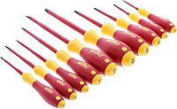Wiha Insulated Screwdriver Set - 10 Pc Phillips & Slotted
