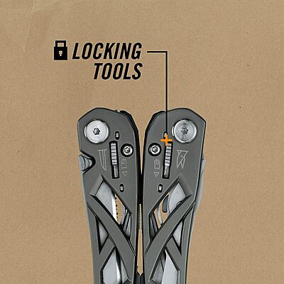 Gerber Gear Suspension 12-in-1 Needle Nose Pliers Multi-tool - Multi-Plier, Wire Cutter