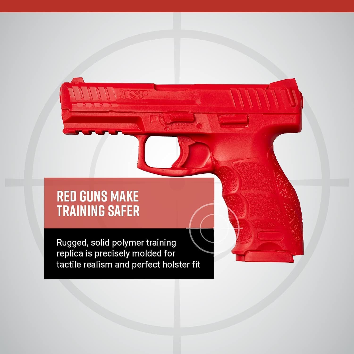 ASP Red Gun Realistic Non-Firing Training Replica Handgun