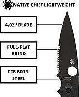 Spyderco Native Chief Lightweight Folding Knife