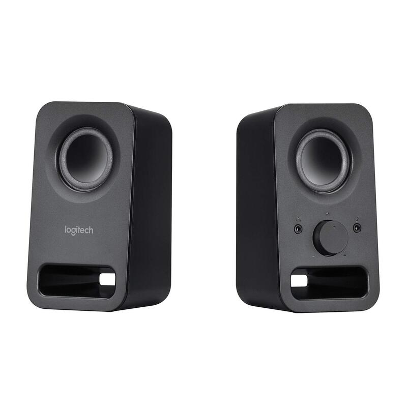 Logitech Multimedia Speakers Z150 with Stereo Sound for Multiple Devices, Black