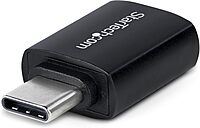 StarTech.com USB-C to USB-A Adapter, USB 5Gbps, Compact USB-C Male to USB-A Female Adapter, Durable Metal Housing, M/F